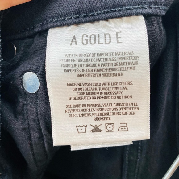 Agolde High Waisted Sophie Skinny Jeans in Black Size 27 - Picture 4 of 7